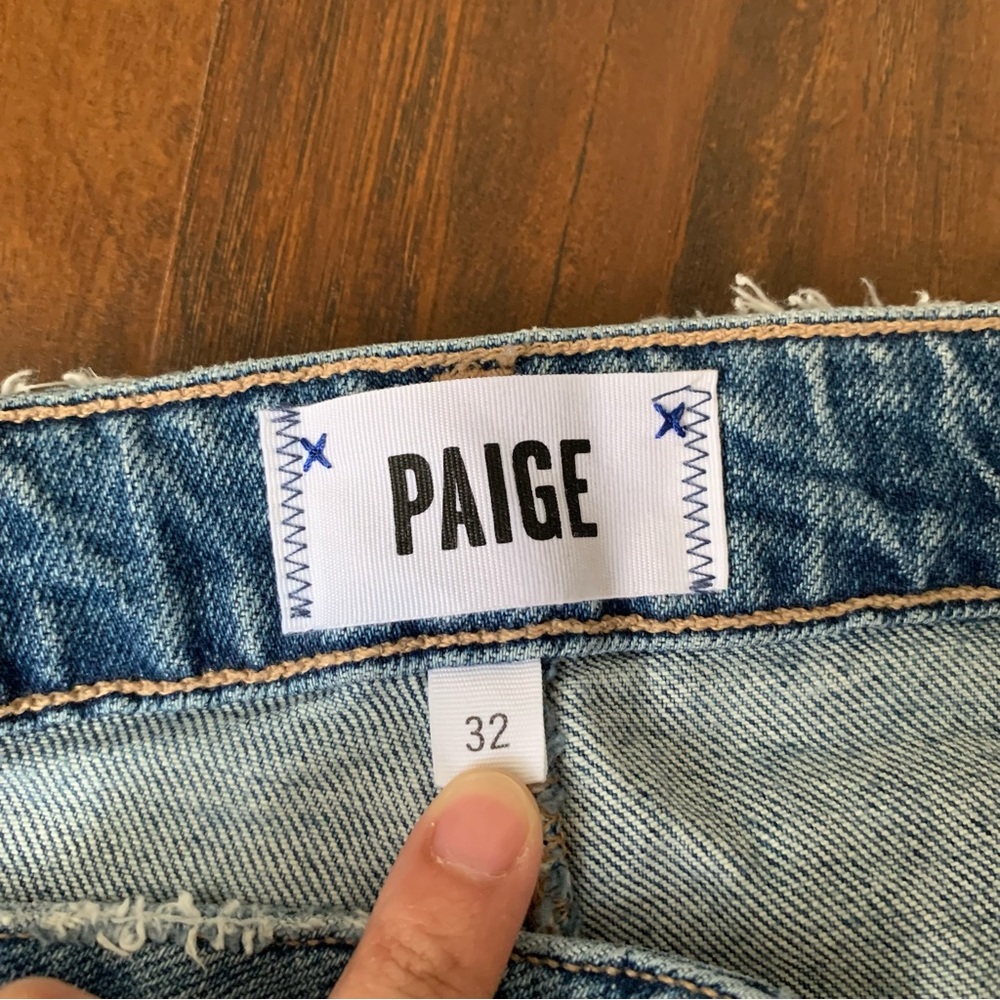Paige Hoxton Ankle Peg Jean in Novi Destructed Size 32 - Picture 7 of 13